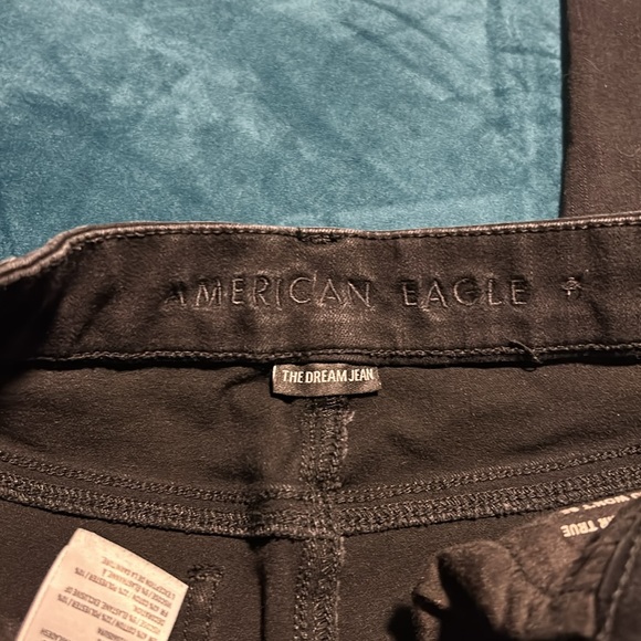 AE “Dream Jean” High Waisted Black Skinny Jeans - Picture 3 of 5